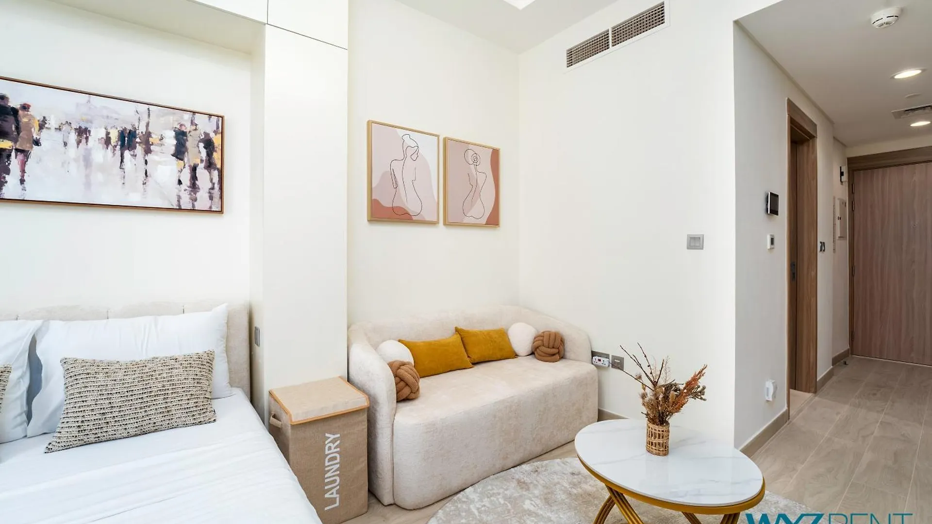 Appartement Amazing Studio In Azizi Riviera 9,City & Pool View Dubaï